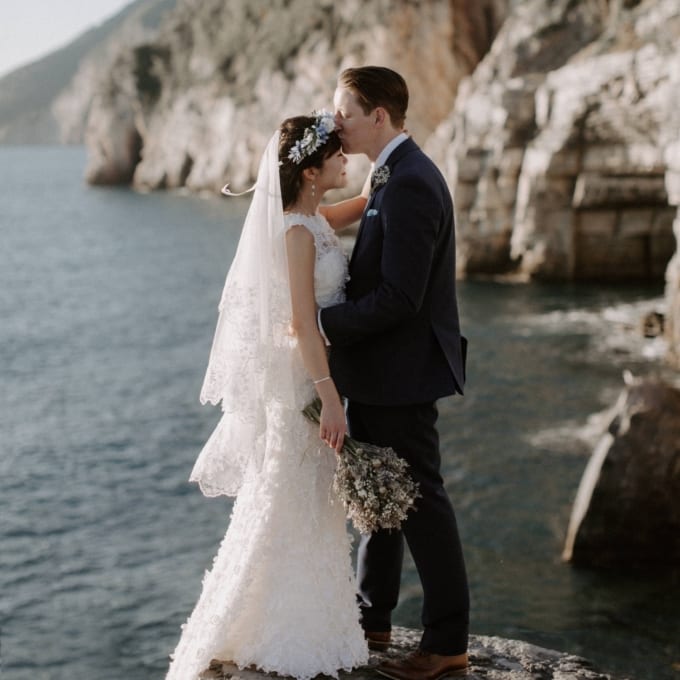 Portovenere Italy Destination Wedding at Church of St Peter