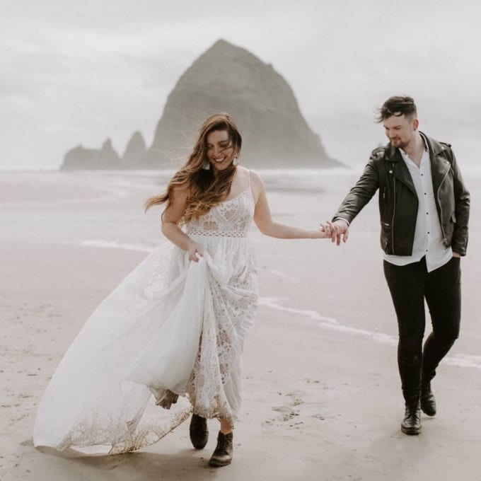 Cannon Beach Elopement Oregon