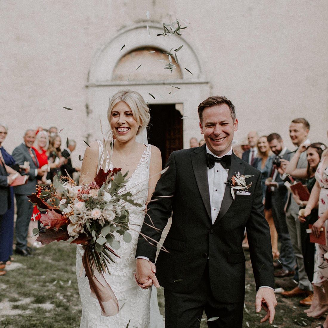 Abbazia San Pietro in Valle Italy Destination Wedding - Grace & Mitch