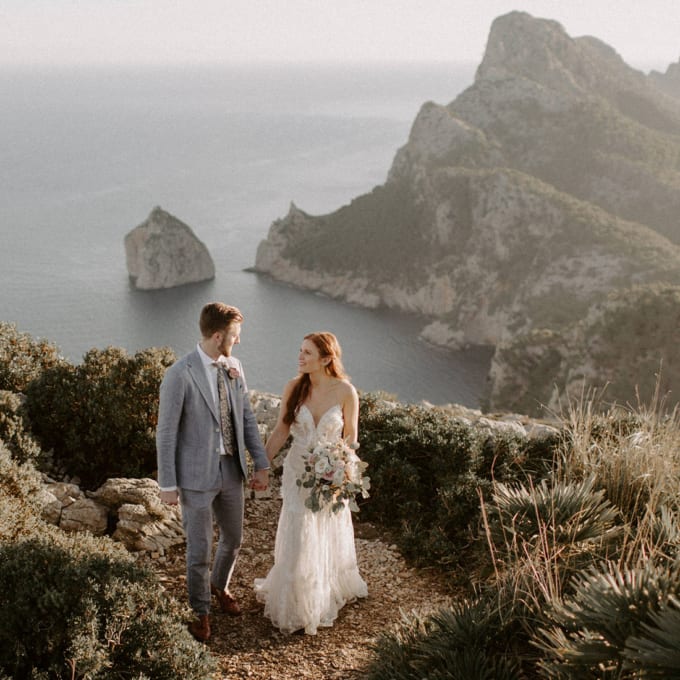 Outdoor Boho Mallorca Destination Wedding at Finca Son MIr